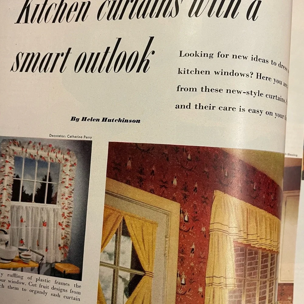 1952 Vgt Better Homes and gardens 242 page magazines  mid century read